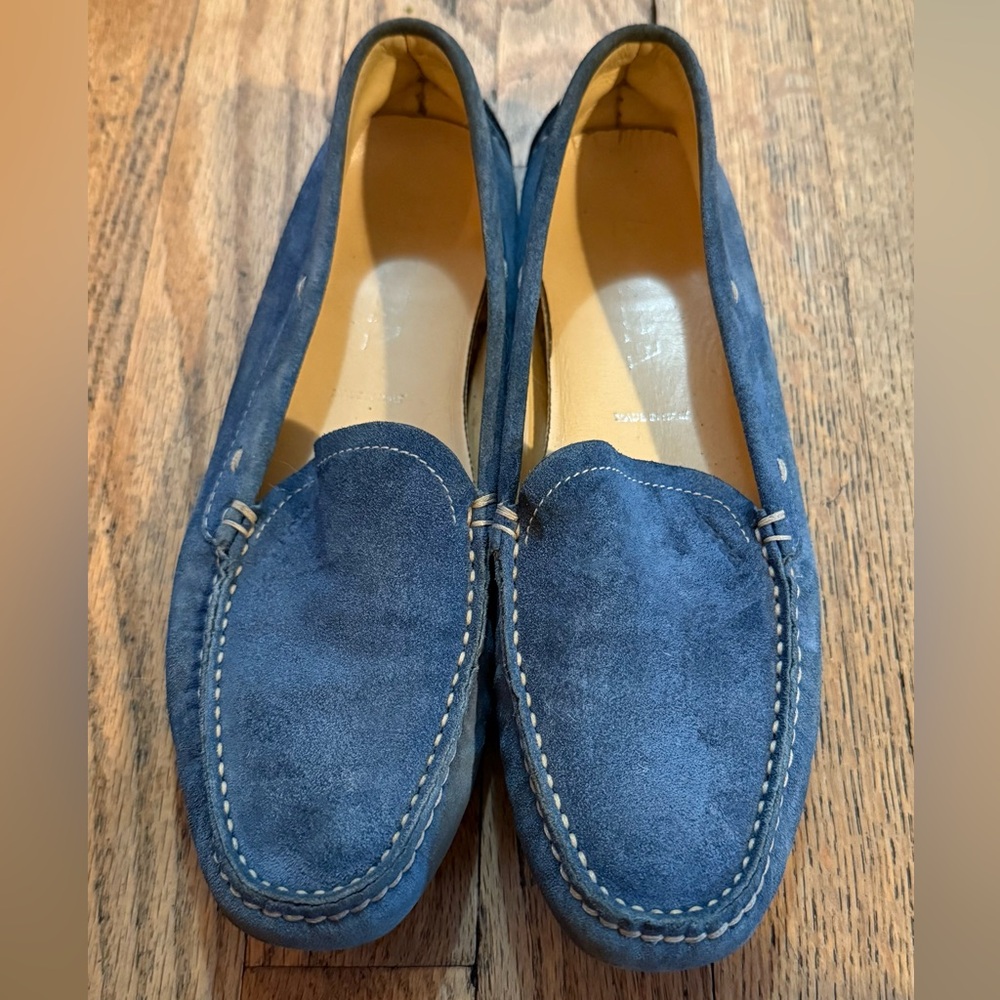 Prada Suede Leather Loafers
